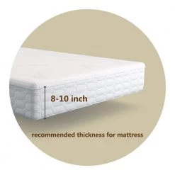 Black Metal Bed Frame Full Size with Headboard and Footboard Single Platform Mattress Base by Edendirect 10 Black Metal Bed Frame Full Size with Headboard and Footboard Single Platform Mattress Base by Edendirect -Furniture Store black edendirect platform beds yd00ra210820007 1f 1000