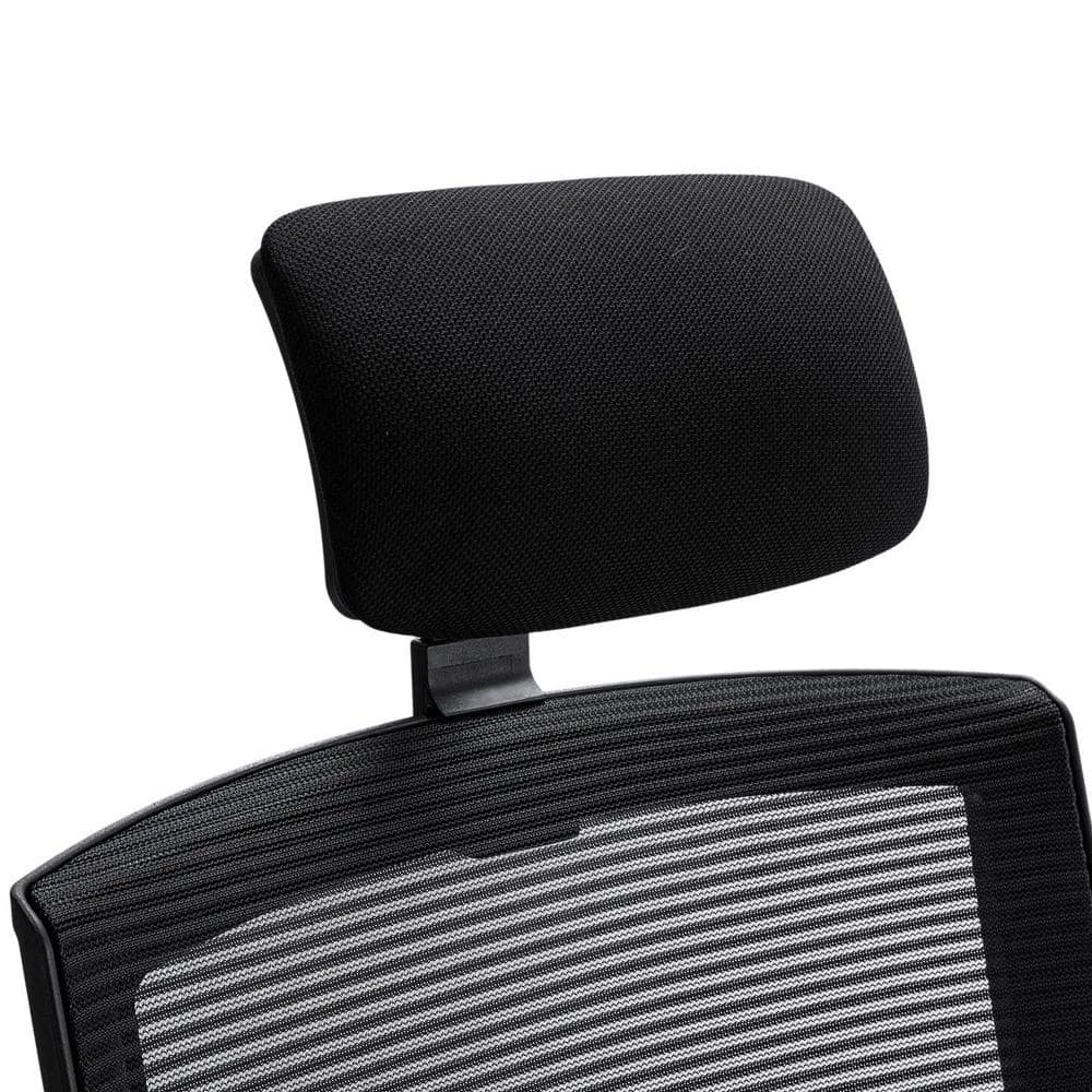 Ergonomics Office Black Chair Mesh Computer Desk Chair, Adjustable Headrests Chair Backrest and Armrest's Mesh Chair by Edendirect 6 Ergonomics Office Black Chair Mesh Computer Desk Chair, Adjustable Headrests Chair Backrest and Armrest's Mesh Chair by Edendirect - Image 6