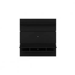Montauk 63 in. Black Particle Board Floating Entertainment Center Fits TVs Up to 60 in. with Cable Management by Luxor