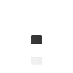 Liberty 63 in. Black Particle Board Floating Entertainment Center Fits TVs Up to 60 in. with Storage Doors by Luxor -Furniture Store black luxor tv stands 220hd6 44 1000