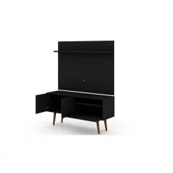 Montauk 54 in. Black Composite Entertainment Center Fits TVs Up to 50 in. with Wall Panel by Luxor 19 Montauk 54 in. Black Composite Entertainment Center Fits TVs Up to 50 in. with Wall Panel by Luxor -Furniture Store black luxor tv stands 6pmchd5 1f 1000