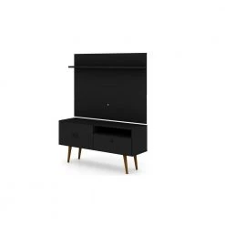 Montauk 54 in. Black Composite Entertainment Center Fits TVs Up to 50 in. with Wall Panel by Luxor 20 Montauk 54 in. Black Composite Entertainment Center Fits TVs Up to 50 in. with Wall Panel by Luxor -Furniture Store black luxor tv stands 6pmchd5 44 1000