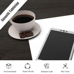 35.5 in. Black Dining Bar Pub Table with Metal Frame and Storage Shelves by SUNRINX -Furniture Store black sunrinx bar tables mg6 27bd 4f 1000