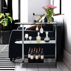 41 in. 2-Holder Bar Table withTempered Glass Shelf and Metal Frame-Black by SUNRINX 13 41 in. 2-Holder Bar Table withTempered Glass Shelf and Metal Frame-Black by SUNRINX -Furniture Store black sunrinx bar tables mg6 28bd 1d 1000