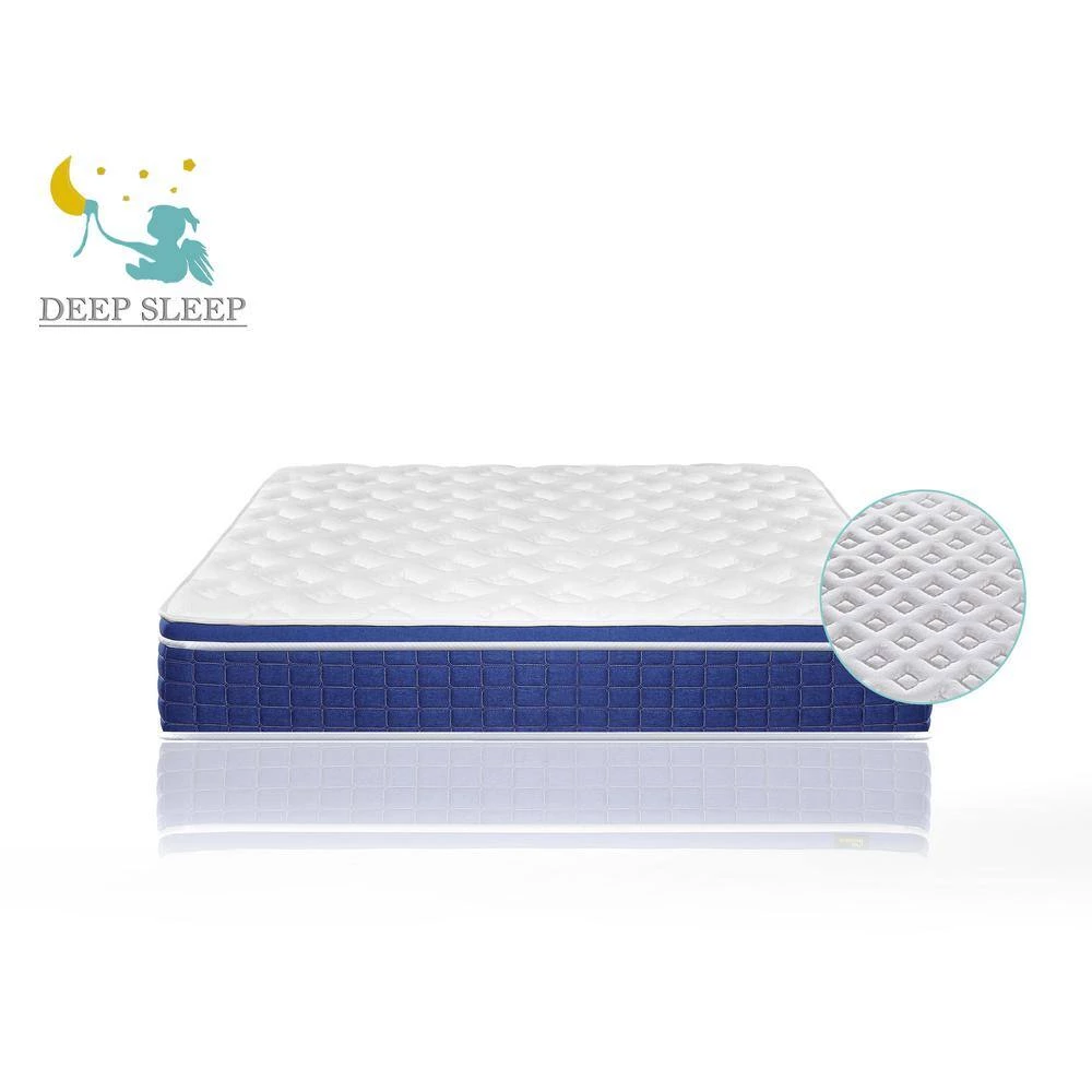 Luxury Royal 10 in. Medium Hybrid Mattress High Density Foam Euro Top Full Size Mattress, Bed-in-a-Box by Edendirect 4 Luxury Royal 10 in. Medium Hybrid Mattress High Density Foam Euro Top Full Size Mattress, Bed-in-a-Box by Edendirect - Image 4