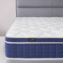 Luxury Royal 10 in. Medium Hybrid Mattress High Density Foam Euro Top Full Size Mattress, Bed-in-a-Box by Edendirect 15 Luxury Royal 10 in. Medium Hybrid Mattress High Density Foam Euro Top Full Size Mattress, Bed-in-a-Box by Edendirect -Furniture Store blue edendirect mattresses fstyra220519006 fa 1000