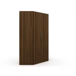 Ramsey 2.0 Brown Corner Wardrobe Closet by Luxor 19 Ramsey 2.0 Brown Corner Wardrobe Closet by Luxor -Furniture Store brown luxor armoires wardrobes 115hd2 44 1000