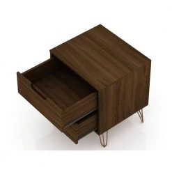 Intrepid 5-Drawer Brown Mid-Century Modern Dresser and Nightstand (Set of 2) by Luxor 13 Intrepid 5-Drawer Brown Mid-Century Modern Dresser and Nightstand (Set of 2) by Luxor -Furniture Store brown luxor dressers 104hd6 a0 1000