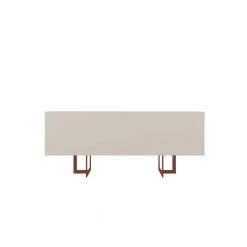 Javitz 71.25 in. Cinnamon And Off White Modern Sideboard with 6-Shelves by Luxor -Furniture Store cinnamon and off white luxor sideboards buffet tables 10217hd1 66 1000