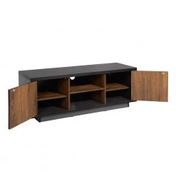 47.2 in. Mid-Century Modern 2-Door TV Stand with Storage Cabinet Fits TV's up to 60 in. by Edendirect 11 47.2 in. Mid-Century Modern 2-Door TV Stand with Storage Cabinet Fits TV's up to 60 in. by Edendirect -Furniture Store deep rustic brown edendirect tv stands gp00ra210922005 c3 1000