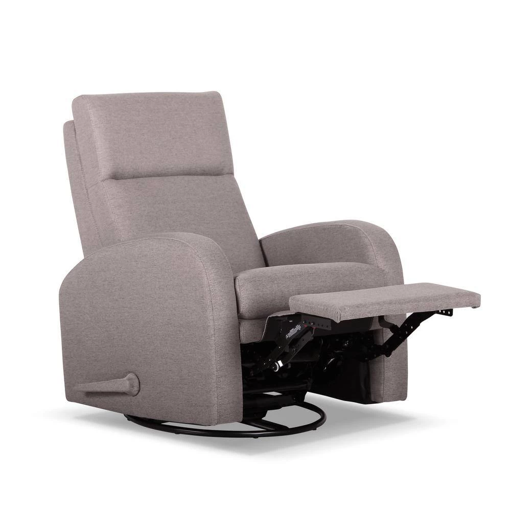 30 in. W Desert Sand Lahti Handle Manual Glider Swivel Recliner by Edendirect 5 30 in. W Desert Sand Lahti Handle Manual Glider Swivel Recliner by Edendirect - Image 5