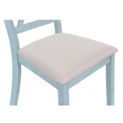 6-Piece Light Green Dining Table set with Bench by SUNRINX -Furniture Store light green brown sunrinx dining room sets cs mg2 15we 77 1000