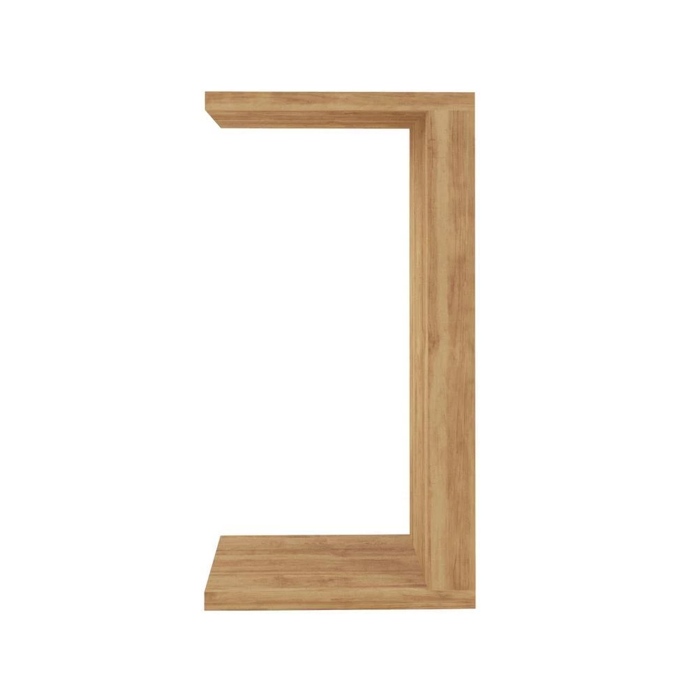 Paterson Nature Modern End Table with Magazine Shelf by Luxor 2 Paterson Nature Modern End Table with Magazine Shelf by Luxor - Image 2