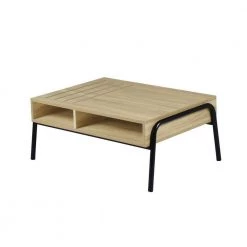 33.7 in. L Oak Rectangular Wood Coffee Table with Storage by Edendirect 14 33.7 in. L Oak Rectangular Wood Coffee Table with Storage by Edendirect -Furniture Store oak edendirect coffee tables gp00ra211105006 1f 1000
