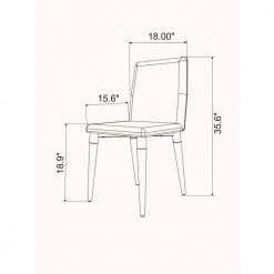 Utopia 45.28 in. 5-Piece Off White And Grey Round Dining Table And Chevron Dining Chair Set by Luxor -Furniture Store off white and grey luxor dining room sets 2 101510923 1f 1000