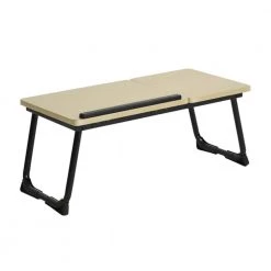 26 in. Peak Oak Foldable Laptop PC Lapdesk/Support Table/Mobile Portable Folding by Edendirect