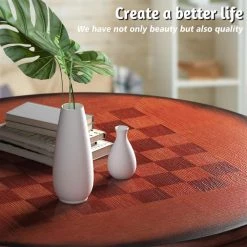 42 Inch Bistro Vintage Pub Bar Round Chess Table by SUNRINX 13 42 Inch Bistro Vintage Pub Bar Round Chess Table by SUNRINX -Furniture Store rubber wood sunrinx bar tables mg6 36bd 1f 1000