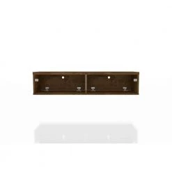 Liberty 43 in. Rectangular Rustic Brown Floating Desk with Built-In Storage by Luxor 11 Liberty 43 in. Rectangular Rustic Brown Floating Desk with Built-In Storage by Luxor -Furniture Store rustic brown luxor floating desks 225hd7 66 1000