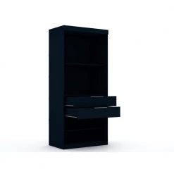 Ramsey 2.0 Tatiana Midnight Blue Sectional Wardrobe Closet by Luxor -Furniture Store tatiana midnight blue luxor armoires wardrobes 116hd3 77 1000