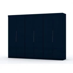 Ramsey 2.0 Tatiana Midnight Blue Wardrobe Closet (Set of 3) by Luxor
