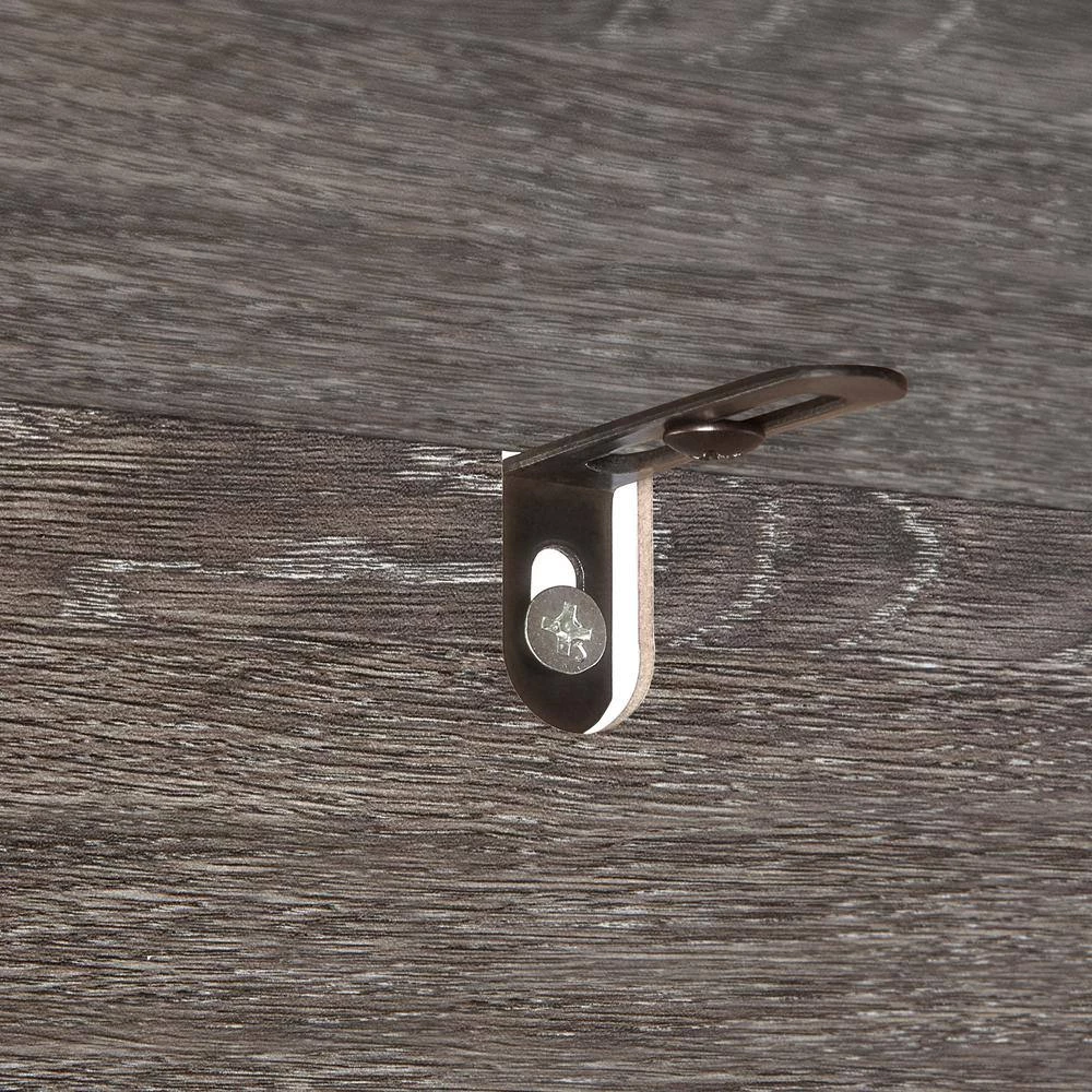 Woodbury Weathered Wood Storage Cabinet with Cubbies and Drawer by RiverRidge Home 6 Woodbury Weathered Wood Storage Cabinet with Cubbies and Drawer by RiverRidge Home - Image 6