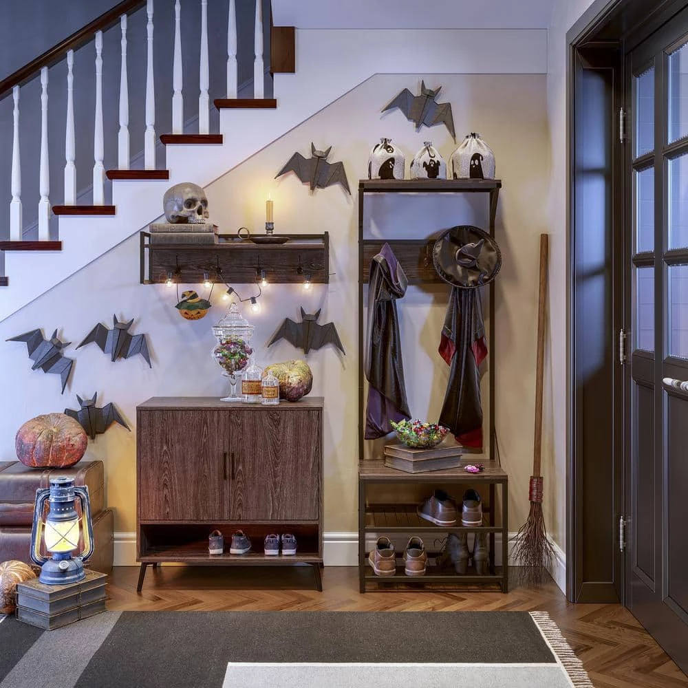 Woodbury Weathered Wood Shoe Cabinet by RiverRidge Home 3 Woodbury Weathered Wood Shoe Cabinet by RiverRidge Home - Image 3