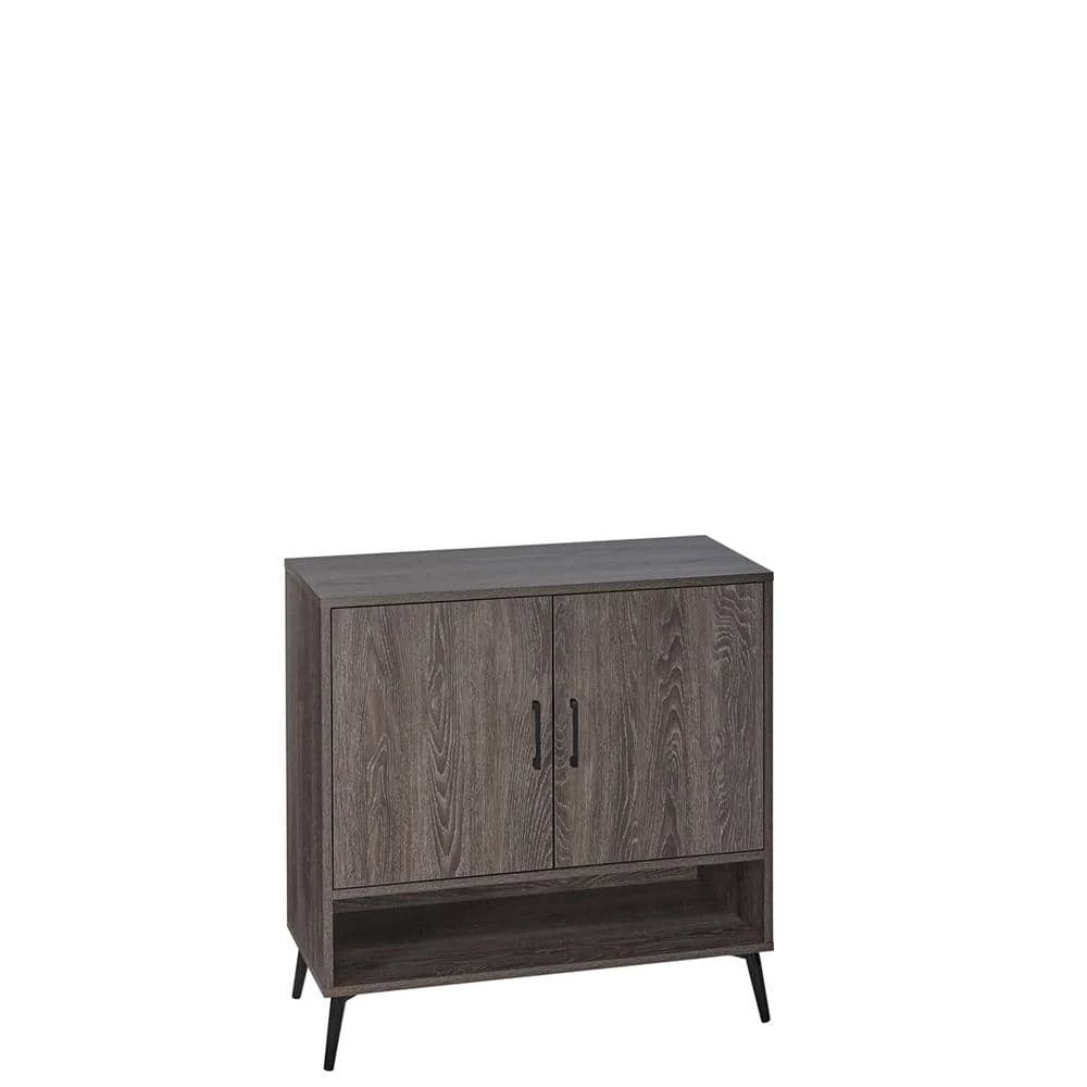 Woodbury Weathered Wood Shoe Cabinet by RiverRidge Home 1 Woodbury Weathered Wood Shoe Cabinet by RiverRidge Home
