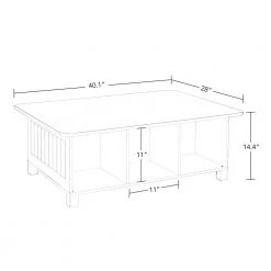 White 6-Cubby Storage Kids Activity Table with Golden Yellow Bins (2-Piece) by RiverRidge Home 8 White 6-Cubby Storage Kids Activity Table with Golden Yellow Bins (2-Piece) by RiverRidge Home -Furniture Store white golden yellow bins riverridge home kids tables chairs 02 203k 4f 1000