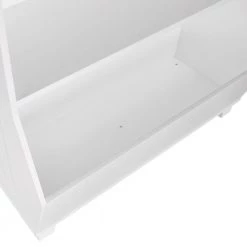 Kids 34 in. Bookcase with Toy Organizer and 2-Gray Bins by RiverRidge Home -Furniture Store white gray bins riverridge home kids bookshelves 02 354k 1f 1000