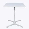36 in. Pneumatic Height Adjustable Square Cafe Table by Luxor