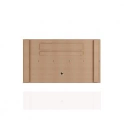 Liberty 63 in. White Particle Board Entertainment Center Fits TVs Up to 50 in. with Cable Management by Luxor -Furniture Store white luxor tv stands 221hd3 66 1000