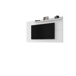 Liberty 63 in. White Particle Board Entertainment Center Fits TVs Up to 50 in. with Cable Management by Luxor -Furniture Store white luxor tv stands 221hd3 76 1000