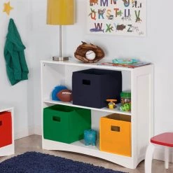 White Open Bookcase by RiverRidge Home 8 White Open Bookcase by RiverRidge Home -Furniture Store white riverridge home kids bookshelves 02 022 40 1000