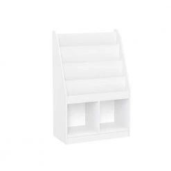 White Kids Bookrack with 2-Cubbies by RiverRidge Home