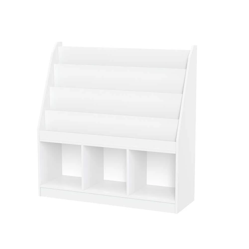 White Kids Bookrack with 3-Cubbies by RiverRidge Home 6 White Kids Bookrack with 3-Cubbies by RiverRidge Home - Image 6