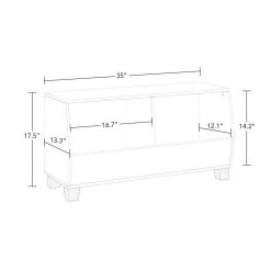 Kids Catch-All 35 in. White Toy Organizer by RiverRidge Home -Furniture Store white riverridge home toy boxes 02 253 1f 1000