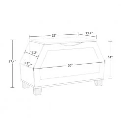 Kids Catch-All White Toy Box by RiverRidge Home 15 Kids Catch-All White Toy Box by RiverRidge Home -Furniture Store white riverridge home toy boxes 02 256 1f 1000
